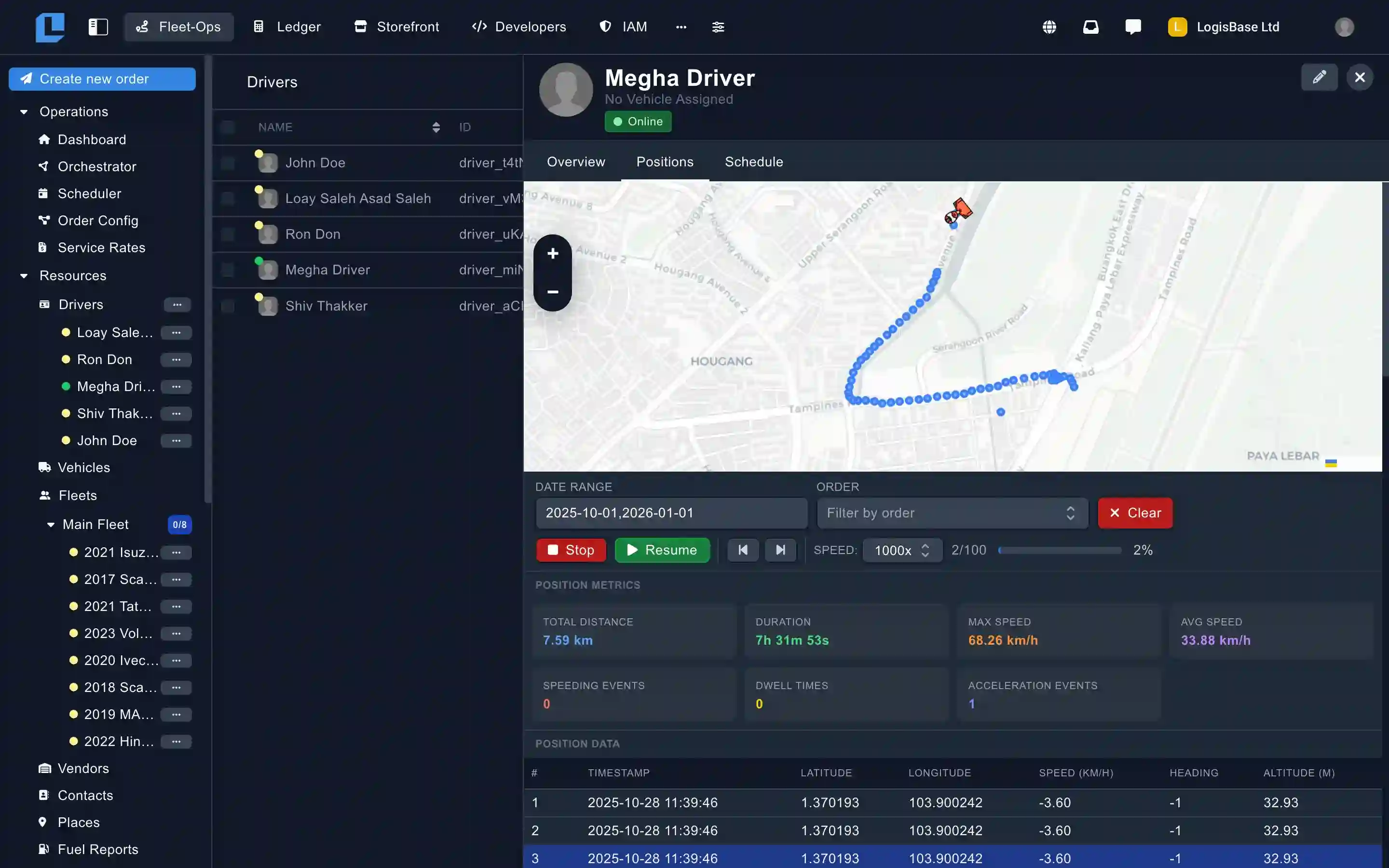 Driver App — Navigator